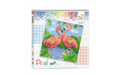 Pixel set flamingo's