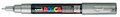 Krijtstift - Fineliner - Universele Marker - 26 Zilver - Uni Posca Marker - PC-1M - 0,7mm - 1 stuk
