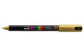 Krijtstift - Fineliner - Universele Marker - 25 Goud - Uni Posca Marker - PC-1MR - 0,7mm - 1 stuk
