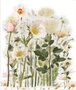 Stickers - Bloemen - Flowers - Scrapbook plaatjes - Sweet - Wit - 9x10,5cm - 40 stuks