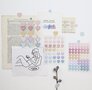 Bullet Journaling - Stickers - Kleur - Hartjes - 3 vellen - 115 stickers