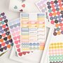 Bullet Journaling - Planner - Stickers - Notities - Banners - Vlag - Checklist - To Do - Bullet Points - 49 stickers