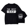 T-shirt - Kinderen - Zwart - Vaderdag - I Have The Best Dad Ever - Mt 74/80
