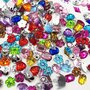 Steentje - Gems - Naaien - Decoratie - Mix - Kleuren - 10-20mm - 100 stuks