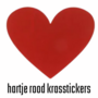 Krasstickers - Zelf krasplaatjes maken - Kraskaart Sticker - Hartjes - Rood - 6-7cm - 10 stuks