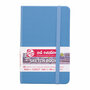 Schetsboek - Tekenboek - Harde kaft - Met Elastiek - Lake Blue - 9x14cm - 140gr - 80blz - Talens