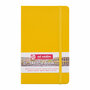 Schetsboek - Tekenboek - Harde kaft - Met Elastiek - Golden Yellow - 13x21cm - 140gr - 80 blz - Talens