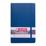 Schetsboek - Navy Blue - 13x21 cm - Gebroken Wit Papier - 140 grams - Art creation - 80 vellen