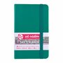 Schetsboek - Forest Green - 9x14 cm - Gebroken Wit Papier - 140 grams - Art creation - 80 vellen