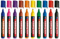 Permanent Marker - Watervaste Stift - Industriële Markeerstift - DIY Hobby Stift - Kantoor Marker - Verfstift Voor Papier En Karton - Edding - 1,5-3mm - 10 Stuks