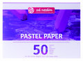 Pastelpapier -  Wit - A4 - 90 gram - Art creation - 50 vellen