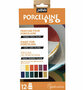 Porseleinverf - Exploration Set - Diverse Kleuren - 20ml - Pebeo - 12 stuks