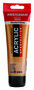 Acrylverf - 803 Donker Goud - Acrylverf - Metallic verf - Sneldrogende verf - Kunstschildersverf - Kleurrijke verf - DIY schilderen - Verf voor hout - Verf voor glas - 120 ml - Amsterdam