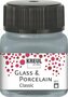 Kreul porseleinverf classic metallic zilver 20 ml