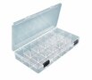 Transparante Opbergbox - Kralendoos 18 Vaks - Opbergdoos Met Deksel - Kleine Opbergdoos - Sieraden Opbergbox - Pailletten Opbergdoos - Kralen Opbergsysteem - Organizer Voor Kleine Voorwerpen - 18 Vakj