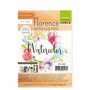 Amsterdam Aquarelpapier - Off White - Lichte Structuur - Wateropname en Schaduwwerking - Florence - A5 - 300 grams - 100 vellen