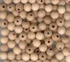 Houten Kraal - Ronde Houten Kralen - Knutselkralen - Sieraden Maken - DIY Houten Kralen - Diameter 12mm - Set van 20 Stuks