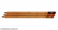 Krijtpotloden - Gioconda Red Chalk - Sepia Light & Dark - Rood En Bruin Krijt - Kunstpotloden - Tekengerei Voor Schetsen - Set Van 3 Stuks
