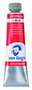 Van Gogh Acrylverf Rood - Acrylpaint - 396 Naftolrood Middel - Acrylic Verf Paint - Acrylaatverf - Rode Hobbyverf - Watergedragen Verf - Sneldrogende Pigmentrijke Verf - 40ml