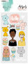 Rub on stickers - Karin Joan Missees collection nr. 05
