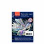 Aquarelpapier - Zwart - A6 - 300 gram - Smooth - Gladde Structuur - Florence - 20 vellen