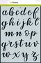 Stencil alfabet CK handlettering A4