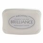 Inktkussen Brilliance Moonlight white groot