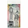 Dylusions couture clear stamp - Man about town duo