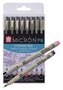 Sakura Pigma Micron PN set 8 stuks