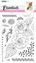 Clear stamps A5 Begonia - Essentials nr. 155
