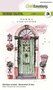 Clearstamps A6 - Oude Deur Met Toog Decoration X-mas Carla Kamphuis - Siliconen Stempel - Transparante Stempel - Clear Stamp Set - Scrapbooking Stempel - Hobby & Knutselen - A6 Formaat