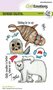 Clearstamps A6 - Arctic Winter 1 ENG Carla Creaties - Clear Stempel - Transparante Stempel - Scrapbooking Stempel - Stempel Voor Kaarten Maken - Hobby & Knutselen - A6 Formaat