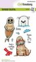 Clearstamps A6 - Arctic Winter 3 ENG Carla Creaties - Clear Stempel - Siliconen Stempel - Transparante Stempel - Scrapbooking Stempel - Stempel Voor Kaarten Maken - A6 Formaat