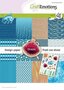 Papierblok A5 - Ocean 12 + 1 vel Carla Creaties