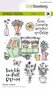 Clearstamps A6 - Bloemenscooter Carla Kamphuis - Clear Stempel - Transparante Stempel - Stempel Voor Kaarten Maken - Knutselen & Hobby - Scrapbooking Stempel - A6 Formaat