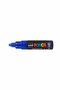 Krijtstift - Chalkmarker - Universele Marker - Uni Posca Marker - donkerblauw - PC-7M - 4,5mm - 5,5mm - Medium Punt - 1 stuk