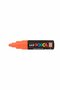 Krijtstift - Chalkmarker - Universele Marker - Uni Posca Marker - donker oranje - PC-7M - 4,5mm - 5,5mm - Medium Punt - 1 stuk
