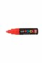 Krijtstift - Chalkmarker - Universele Marker - Uni Posca Marker - rood - PC-7M - 4,5mm - 5,5mm - Medium Punt - 1 stuk
