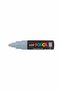 Krijtstift - Chalkmarker - Universele Marker - Uni Posca Marker - grijs - PC-7M - 4,5mm - 5,5mm - Medium Punt - 1 stuk