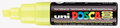 Krijtstift - Chalkmarker - Universele Marker - Uni Posca Marker - Geel - PC-8K - 8mm - Beitelpunt - Large - 1 stuk