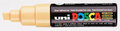 Krijtstift - Chalkmarker - Universele Marker - Uni Posca Marker - Metalic Rood - PC-8K - 8mm - Beitelpunt - Large - 1 stuk
