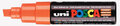 Krijtstift - Chalkmarker - Universele Marker - Uni Posca Marker - Oranje - PC-8K - 8mm - Beitelpunt - Large - 1 stuk