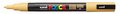 Krijtstift - Chalkmarker - Universele Marker - Uni Posca Marker - Oranje - 4 Abrikoos - PC-3M - 0,9mm - 1,3mm - 1 stuk