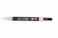 Krijtstift - Chalkmarker - Universele Marker - Uni Posca Marker - Roze Glitter - PC-3ML - 0,9mm - 1,3mm - 1 stuk