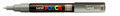 Krijtstift - Fineliner - Universele Marker - 37 Grijs - Uni Posca Marker - PC-1M - 0,7mm - 1 stuk