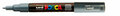 Krijtstift - Fineliner - Universele Marker - 61 Lei Grijs - Uni Posca Marker - PC-1M - 0,7mm - 1 stuk