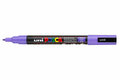 Krijtstift - Chalkmarker - Universele Marker - Uni Posca Marker - Paars - 34 lila - PC-3M - 0,9mm - 1,3mm - 1 stuk