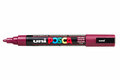 Posca Marker - Universele Stift - Wijnrood - Papier, Karton, Metaal, Hout, Plastic, Keramiek - Lijndikte 2,5mm - Posca - 1 stuk