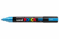 Posca Marker - Universele Stift - Paintmarker - Metallic Blauw - PC-5M - Lijndikte 1,8-2,5mm - Posca - 1 stuk