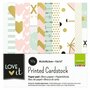 Papierblok - Print - Dubbelzijdig - 12x12inch - Love It - 12 stuks